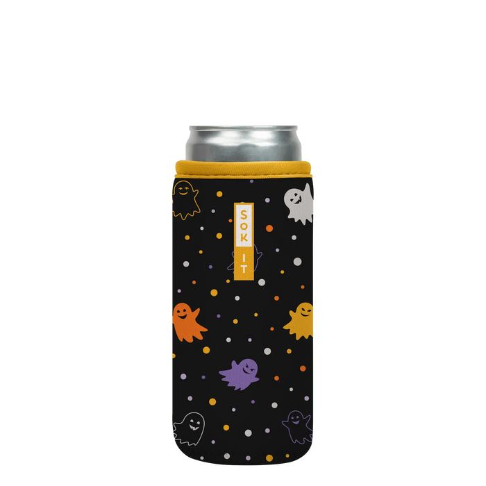 Sok-It CanSok - Ghost Party 12oz-Slim-Can 12.99 CanSok-Fall Holiday