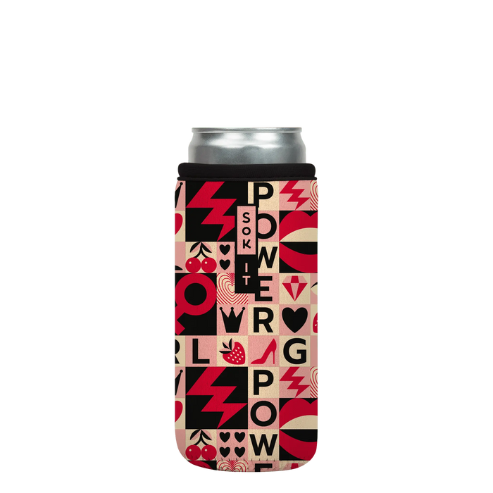 Sok-It CanSok - Girl Power 12oz-Slim-Can 6.49 CanSok-Novelty