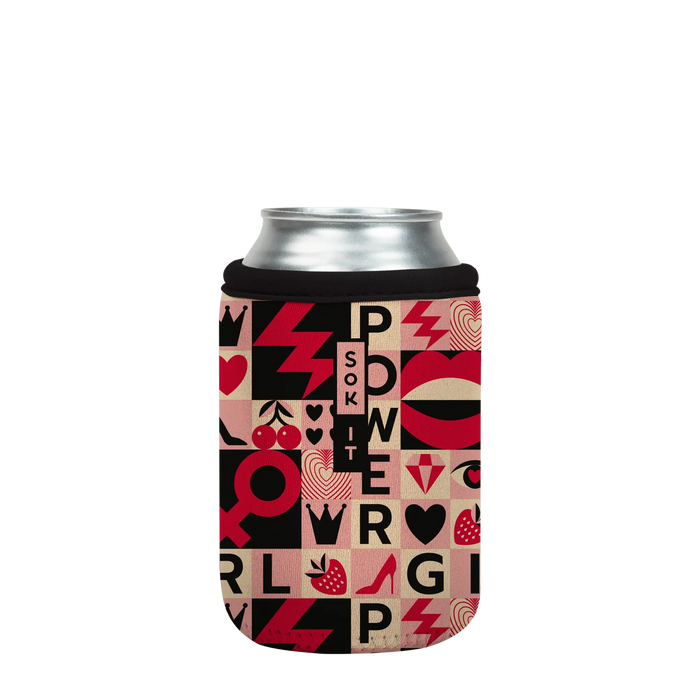 Sok-It CanSok - Girl Power 12oz-Can 6.49 CanSok-Novelty