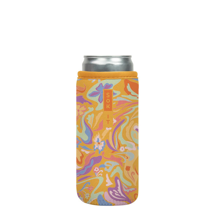 Sok-It CanSok - Groovy Swirls 12oz-Slim-Can 12.99 CanSok-Novelty