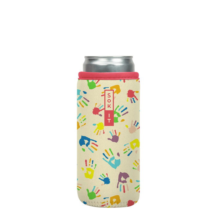 Sok-It CanSok - Hand-painted Treasures 12oz-Slim-Can 7.13 CanSok-Novelty