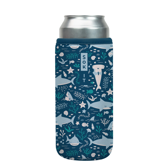 Sok-It CanSok - Happy Sharks 25oz-Can 14.99 CanSok-Summer Holiday