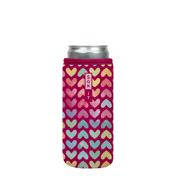 Sok-It CanSok - Heart Strings 12oz-Slim-Can 11.03 CanSok-Spring Holiday