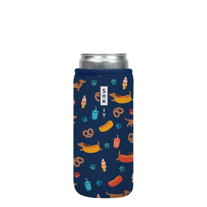 Sok-It CanSok - Hot Dawgs 12oz-Slim-Can 13.99 CanSok-Summer Holiday