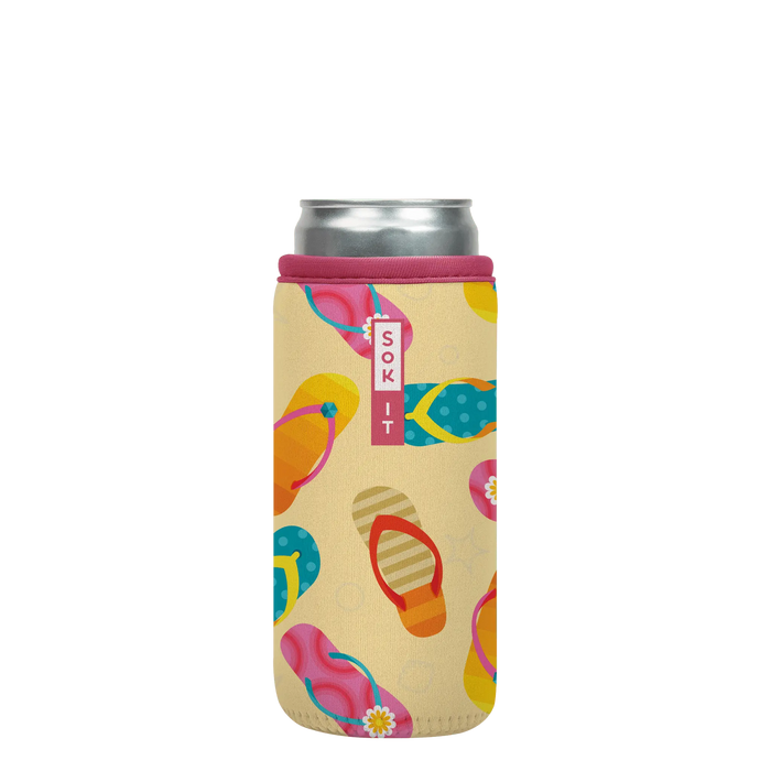 Sok-It CanSok - Island Vibes 12oz-Slim-Can 9.73 CanSok-Summer Holiday