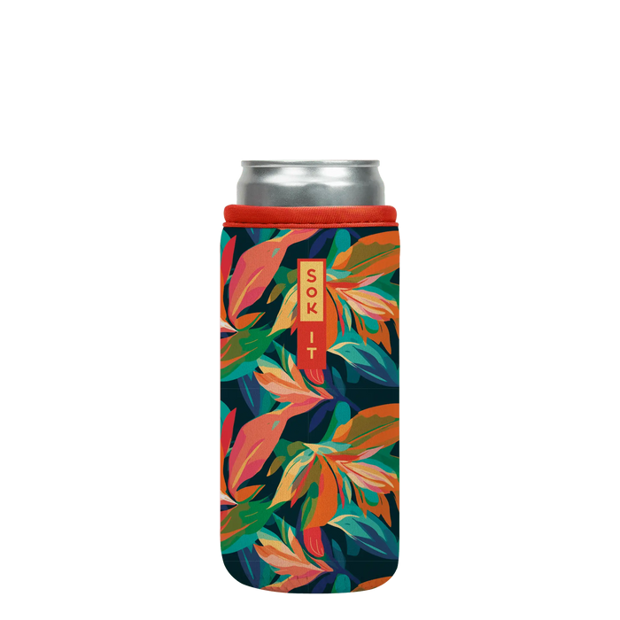 Sok-It CanSok - Jungle Jive 12oz-Slim-Can 12.99 CanSok-Tropical