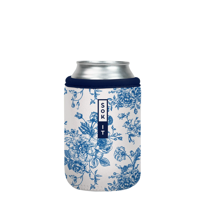 Sok-It CanSok - Like Fine China 12oz-Can 12.99 CanSok-SS Floral