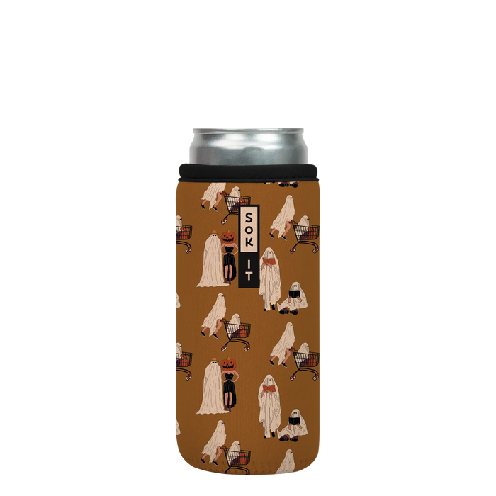Sok-It CanSok - Material Ghoul 12oz Slim Can 13.99 CanSok-Fall Holiday