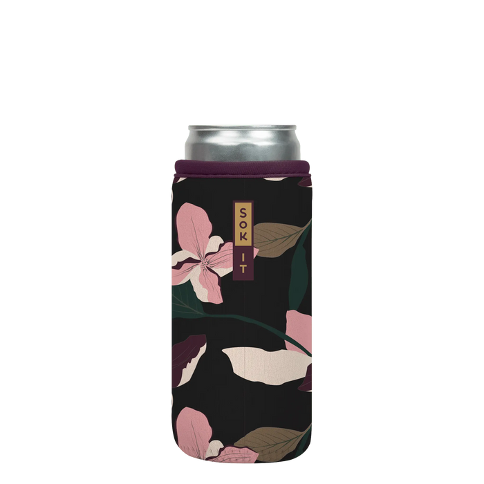 Sok-It CanSok - Modern Floral 12oz-Slim-Can 8.43 CanSok-FW Floral