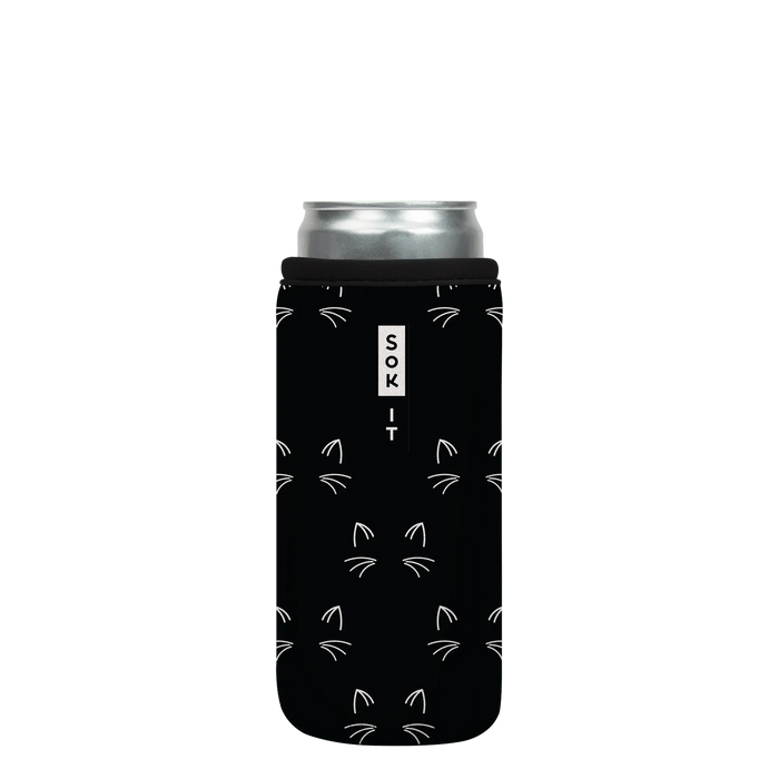 Sok-It CanSok - Mystical Meows 12oz-Slim-Can 12.99 CanSok-Fall Holiday