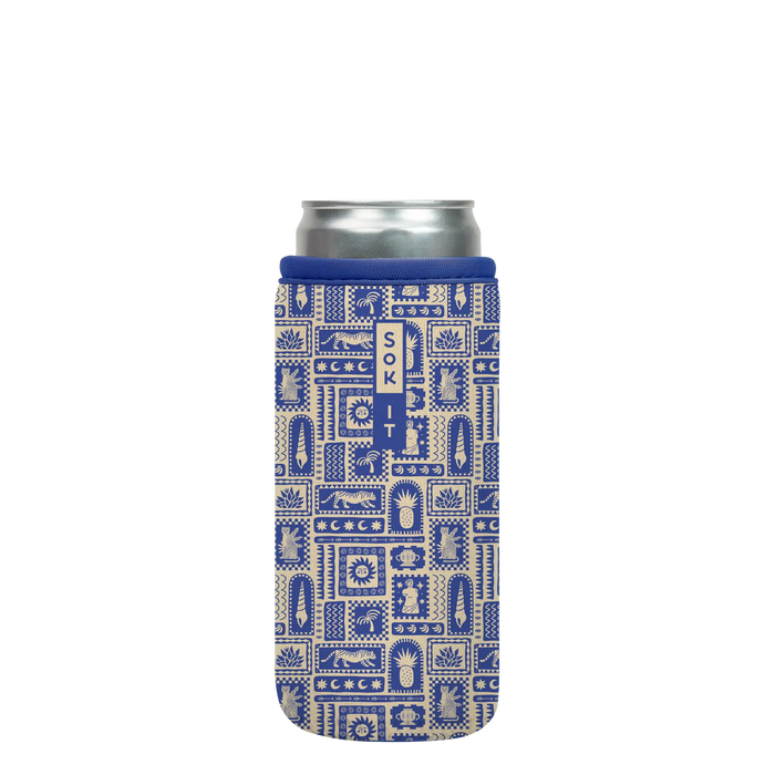 Sok-It CanSok - Off the Grid 12oz Slim Can 13.99 CanSok-Summer Holiday