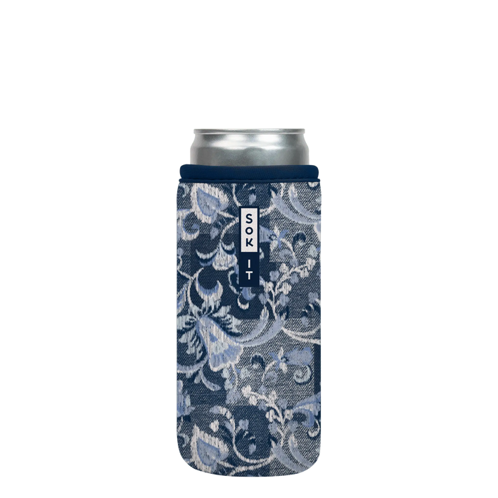 Sok-It CanSok - Paisley Patchwork 12oz-Slim-Can 12.99 CanSok-SS Floral