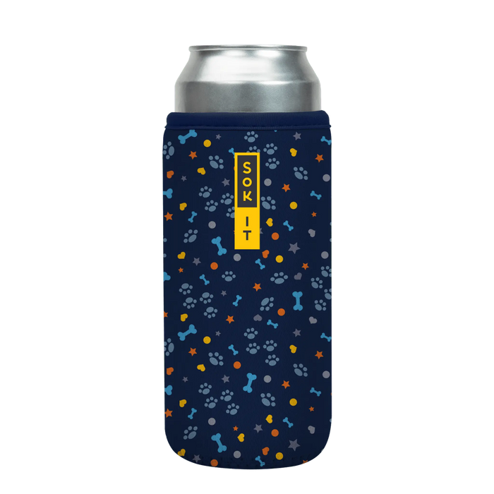 Sok-It CanSok - Paws & Bones 25oz-Can 14.99 CanSok-Animal Prints