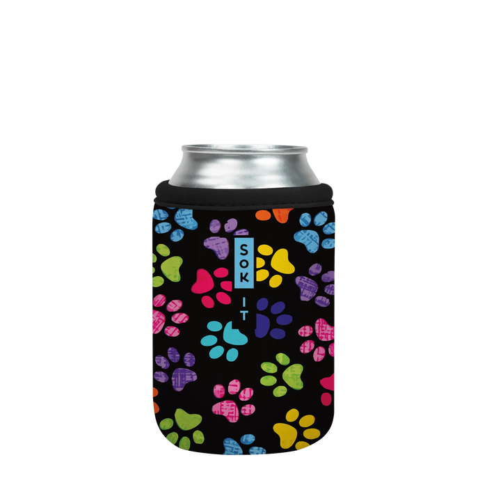 Sok-It CanSok - Pawsitive Vibes 12oz-Can 12.99 CanSok-Animals