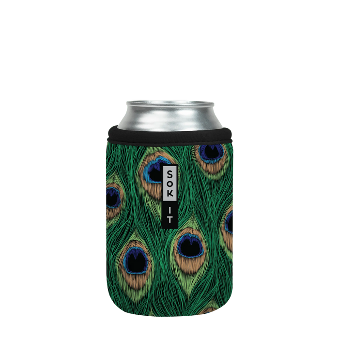 Sok-It CanSok - Peacock 12oz-Can 8.43 CanSok-Animal Prints