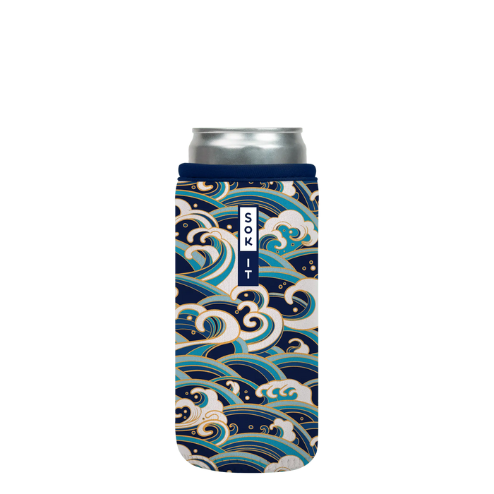 Sok-It CanSok - Perfect Wave 12oz-Slim-Can 12.99 CanSok-Tropical