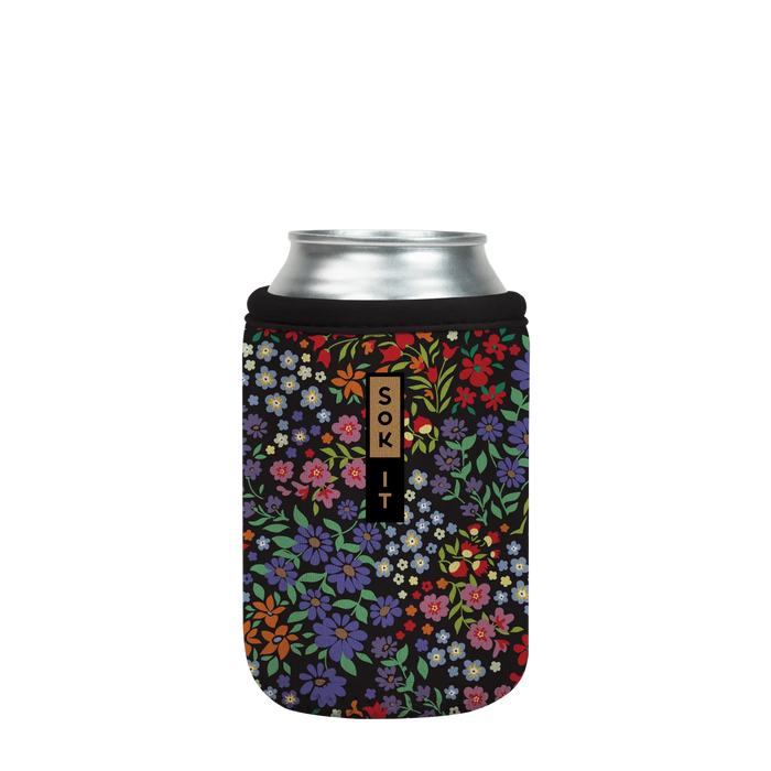 Sok-It CanSok - Picnic Basket 12oz-Can 8.43 CanSok-FW Floral