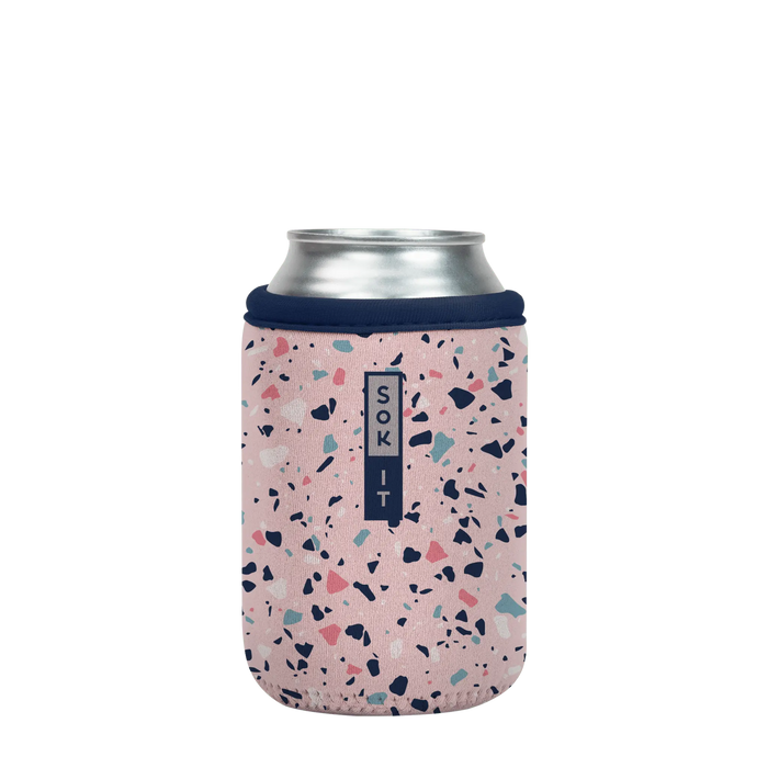Sok-It CanSok - Pink Terrazzo 12oz-Can 12.99 CanSok-Novelty