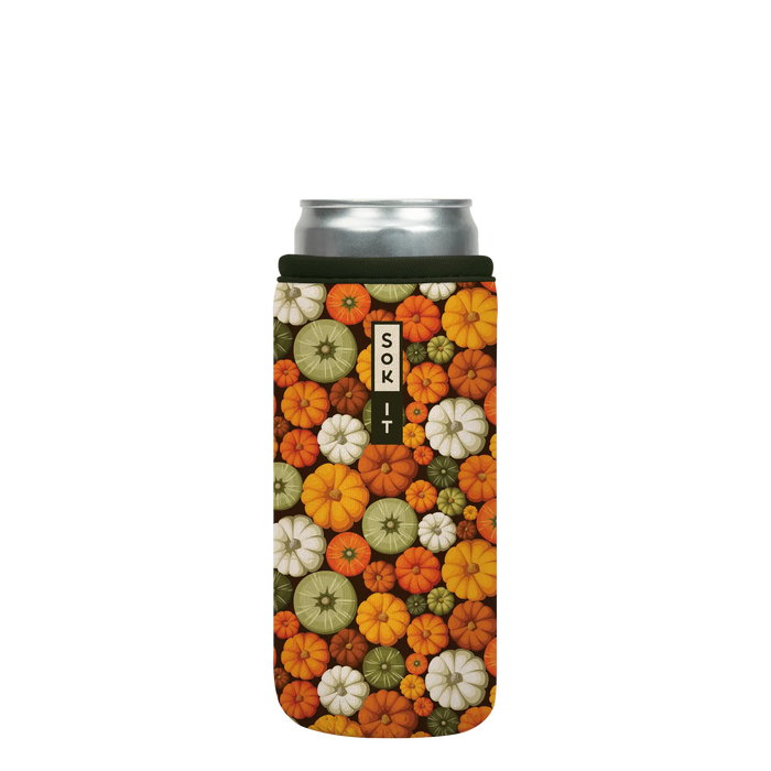 Sok-It CanSok - Pumpkin Spice 12oz-Slim-Can 12.99 CanSok-Fall Holiday