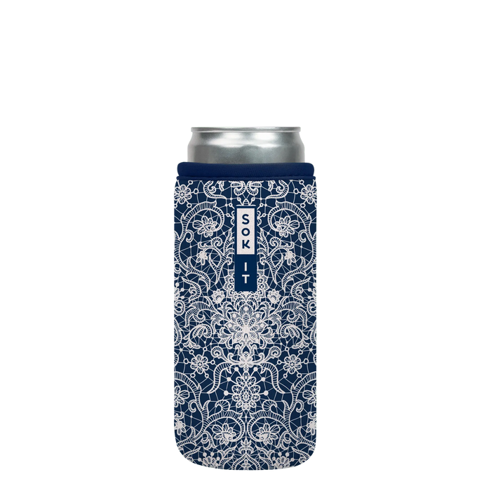 Sok-It CanSok - Royal Lace 12oz-Slim-Can 12.99 CanSok-Bohemian