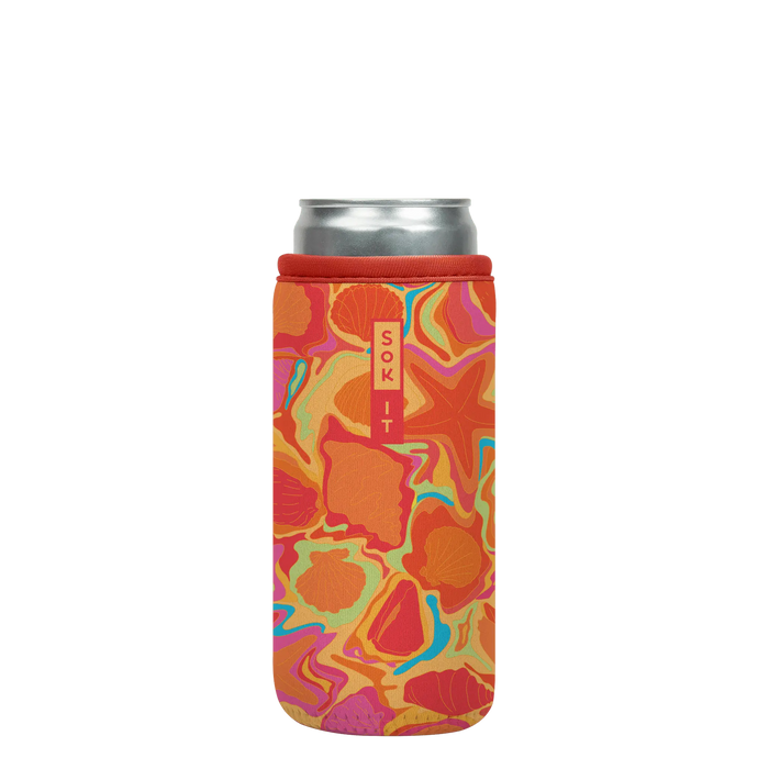 Sok-It CanSok - Seaside Escape 12oz-Slim-Can 7.78 CanSok-Tropical