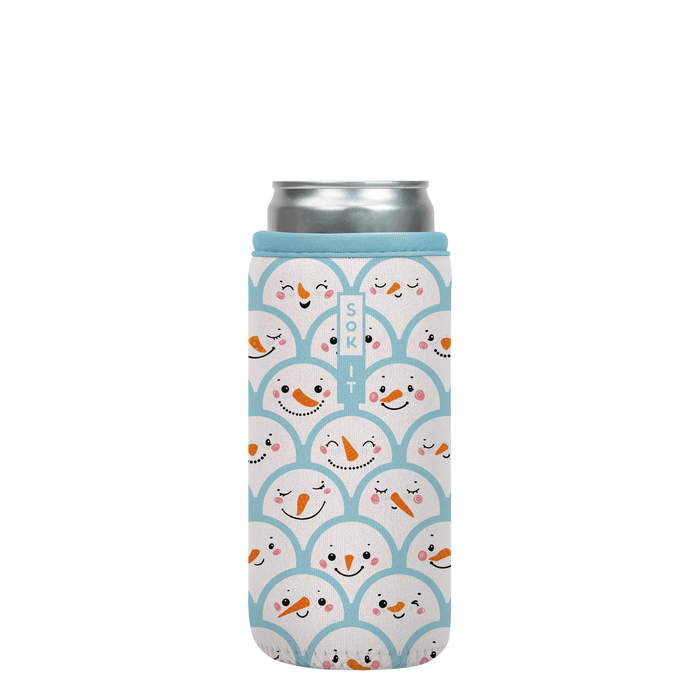 Sok-It CanSok - Snow Friends 12oz-Slim-Can 12.99 CanSok-Winter Holiday
