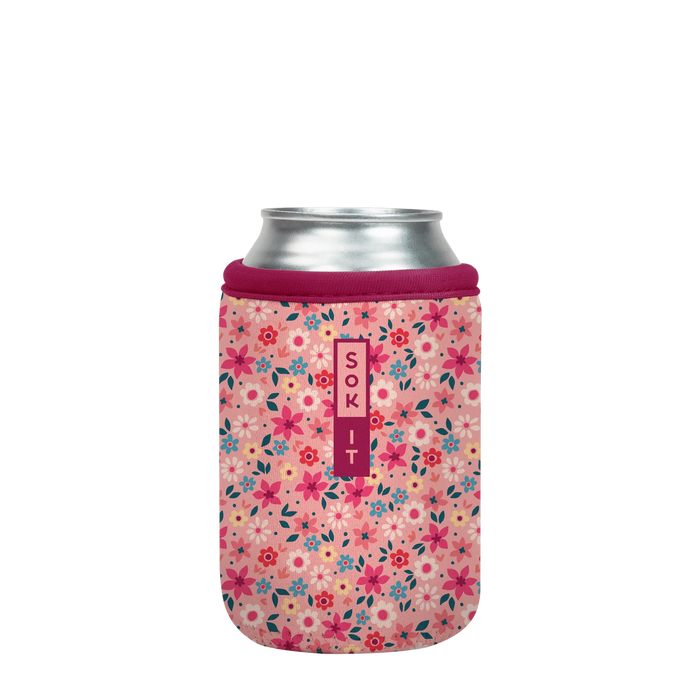 Sok-It CanSok - Spring Bouquet 12oz-Can 12.99 CanSok-SS Floral