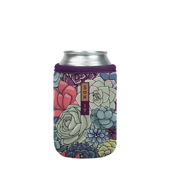 Sok-It CanSok - Succulents 12oz-Can 12.99 CanSok-SS Floral