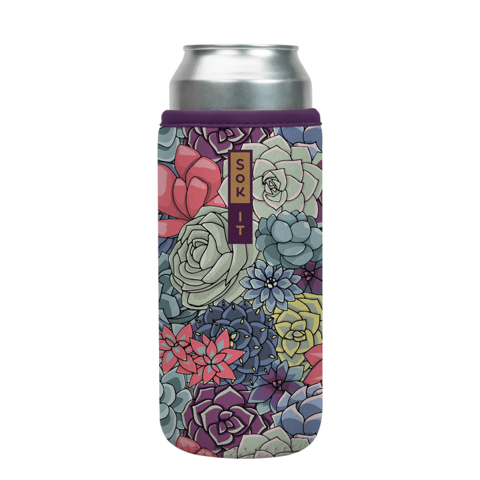 Sok-It CanSok - Succulents 25oz-Can 14.99 CanSok-SS Floral