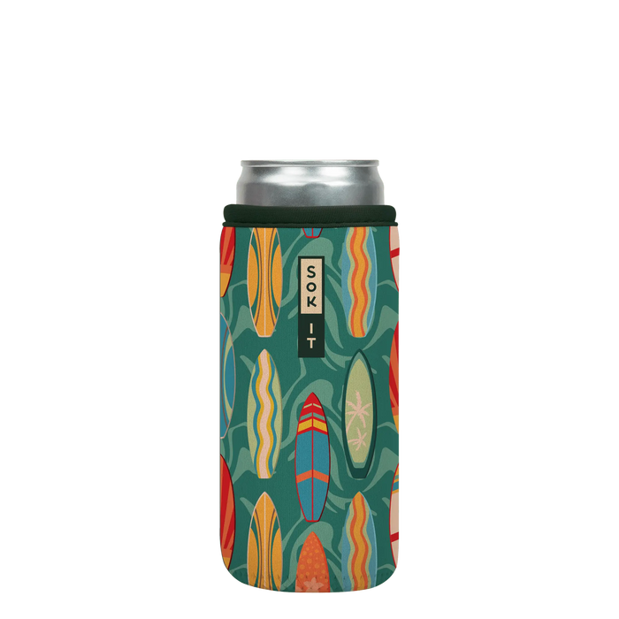 Sok-It CanSok - Surfs Up 12oz-Slim-Can 7.13 CanSok-Summer Holiday