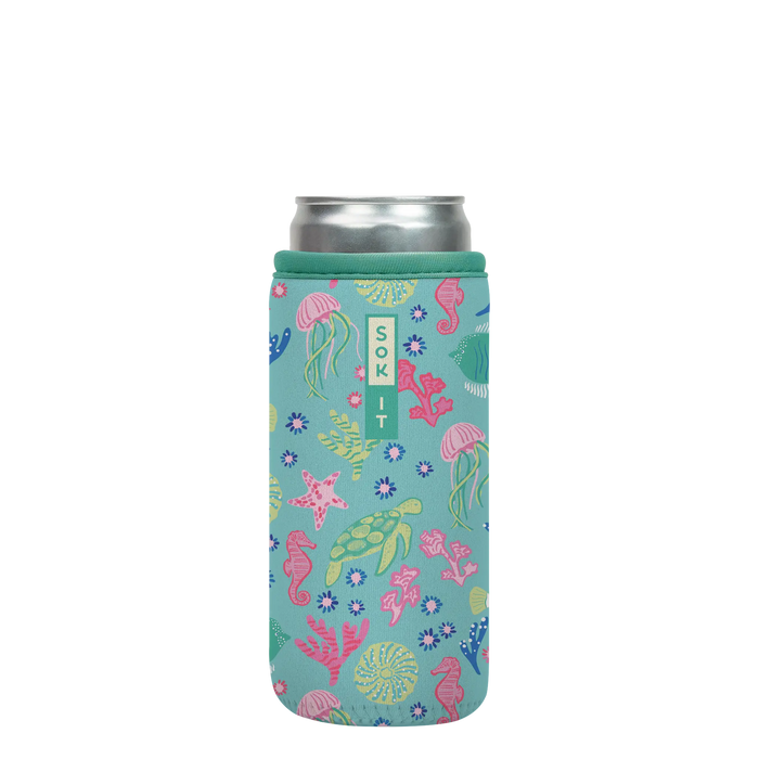 Sok-It CanSok - Under the Sea 12oz-Slim-Can 13.99 CanSok-Summer Holiday