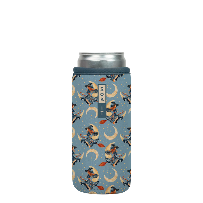 Sok-It CanSok - Witching Hour 12oz Slim Can 13.99 CanSok-Halloween Holiday