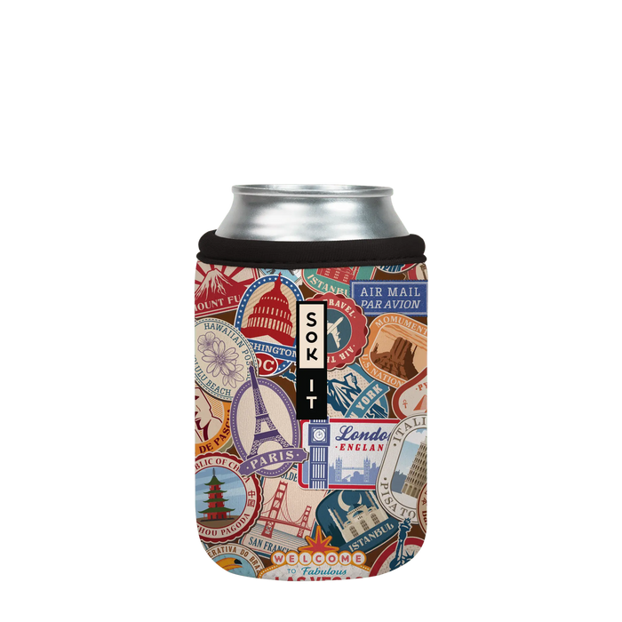 Sok-It CanSok - World Traveler 12oz-Can 12.99 CanSok-Nostalgic