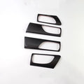 Carbon Fiber Car Interior Door Handle Panel Trim - Lexus IS IS250 IS300h IS350 F Sport 2014-2018