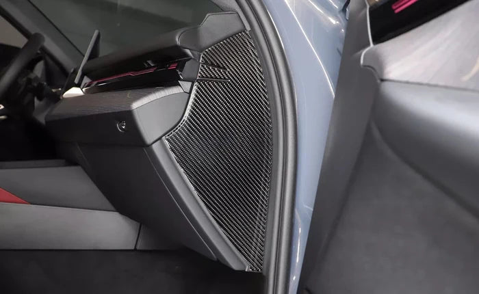 Carbon Fiber Dashboard Side Panel Trim - BMW 5 Series 530i G60 2024+