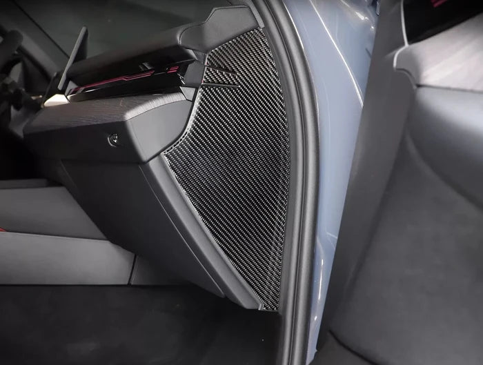 Carbon Fiber Dashboard Side Panel Trim - BMW 5 Series 530i G60 2024+