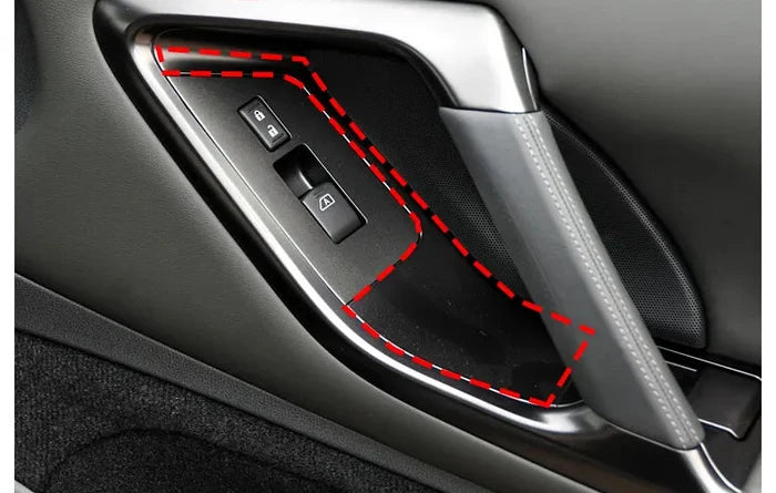 Carbon Fiber Door Panel Trim -  2008-2016 Nissan GTR R35