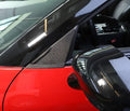Carbon Fiber Door Wind Window reducter Trim A Pillar - Nissan GTR R35 2008-2016