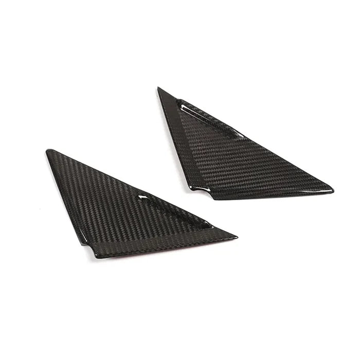 Carbon Fiber Door Wind Window reducter Trim A Pillar - Nissan GTR R35 2008-2016