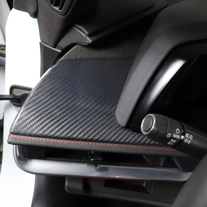 Carbon Fiber Driver's Seat Center Console Panel Trim - Corvette C8