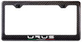 Carbon Fiber Fiber "Urus" License Plate Frame - Lamborghini Urus