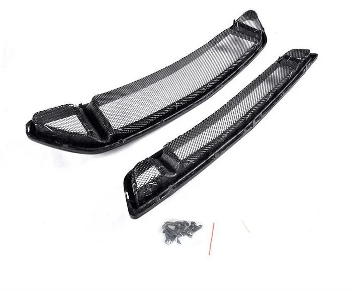 Carbon Fiber Front Grilles Trim - Ford Mustang 2015-17
