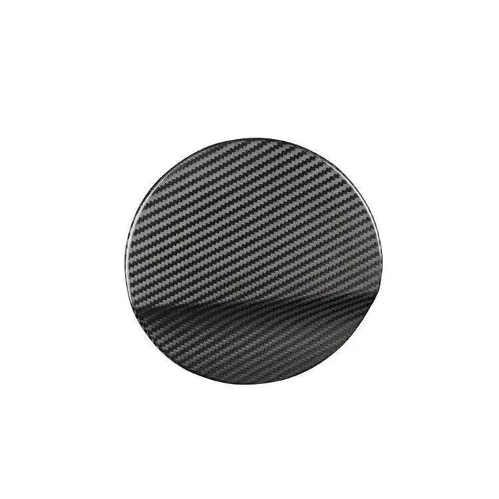 Carbon Fiber Fuel Tank Cap Oil Gas Cover Trim - Ford Mustang 2015-22