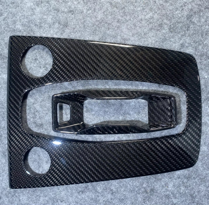 Carbon Fiber Gear Shift Panel Center Console Cover Interior Trim - Audi A3 S3 RS3 8Y.5 2025+