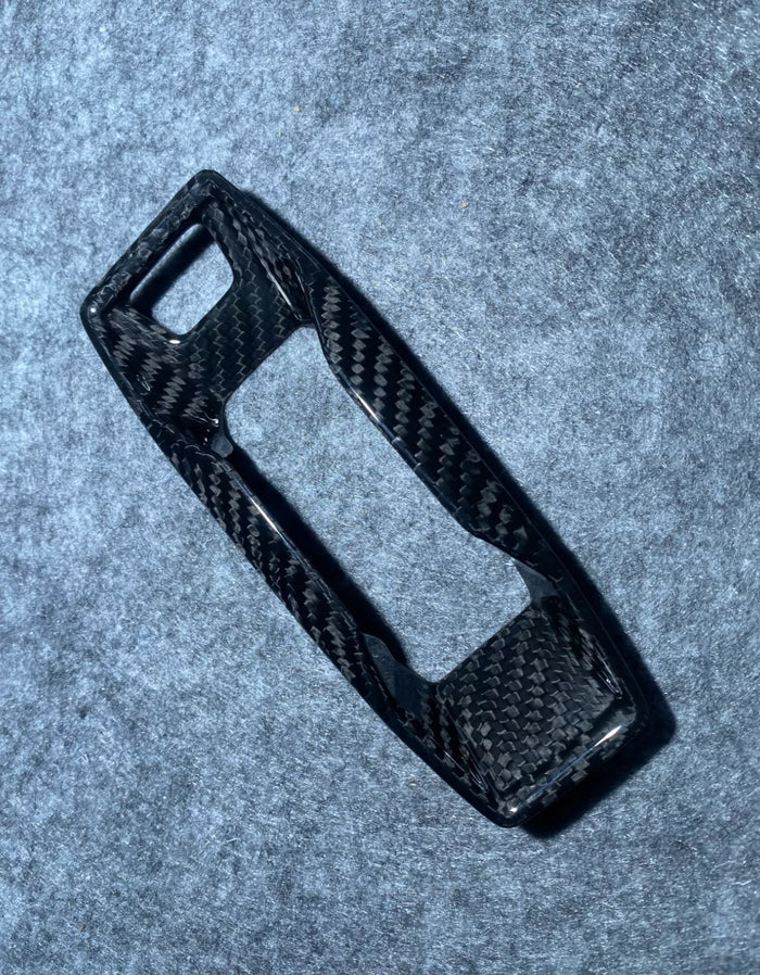 Carbon Fiber Gear Shift Panel Center Console Cover Interior Trim - Audi A3 S3 RS3 8Y.5 2025+