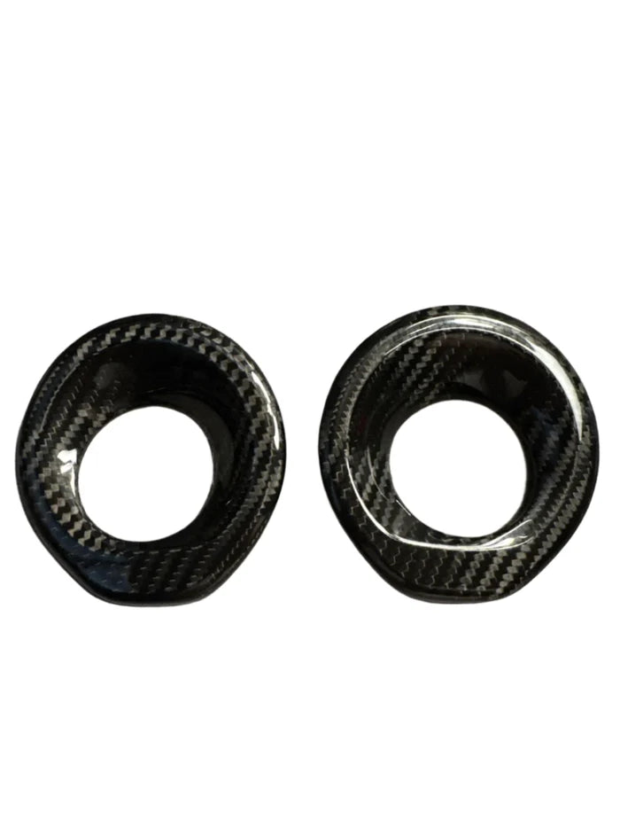 CARBON FIBER Inner Door Speaker Ring Trim - Toyota A90 A91 Supra MK5