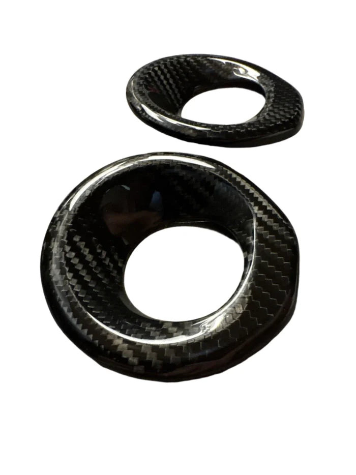 CARBON FIBER Inner Door Speaker Ring Trim - Toyota A90 A91 Supra MK5