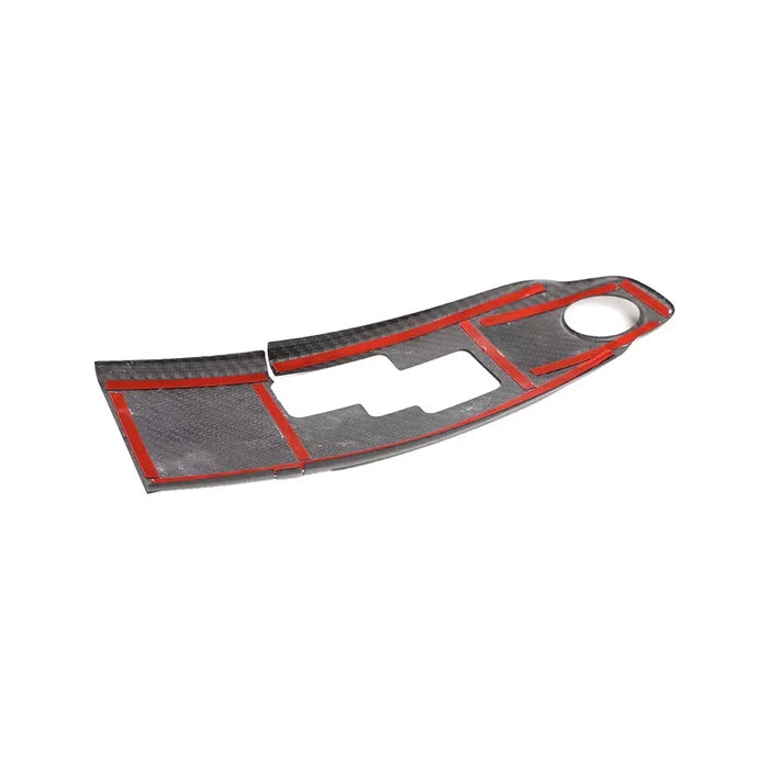 Carbon Fiber interior Central Control Gear Shift Panel Trim - Nissan GTR R35