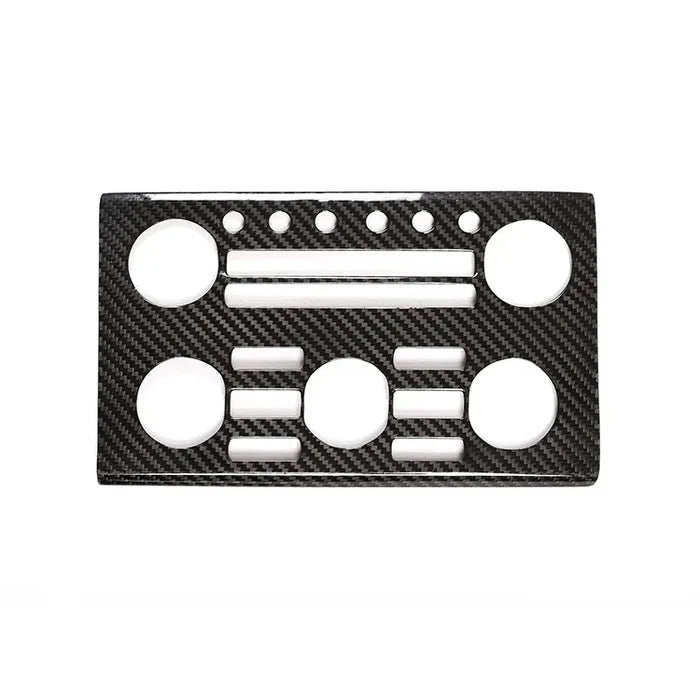 Carbon Fiber Interior Climate and Volume Button Control Panel Trim - Nissan GTR R35 2008-2016