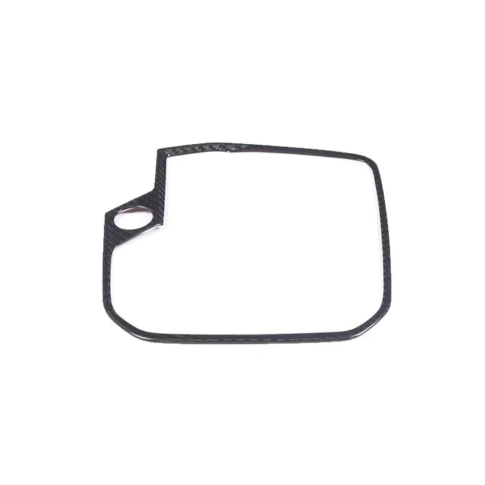 Carbon Fiber Interior Gear Shift Panel Trim - BMW 3/4/8 Series X3 X5 X6 X7 2019-2022